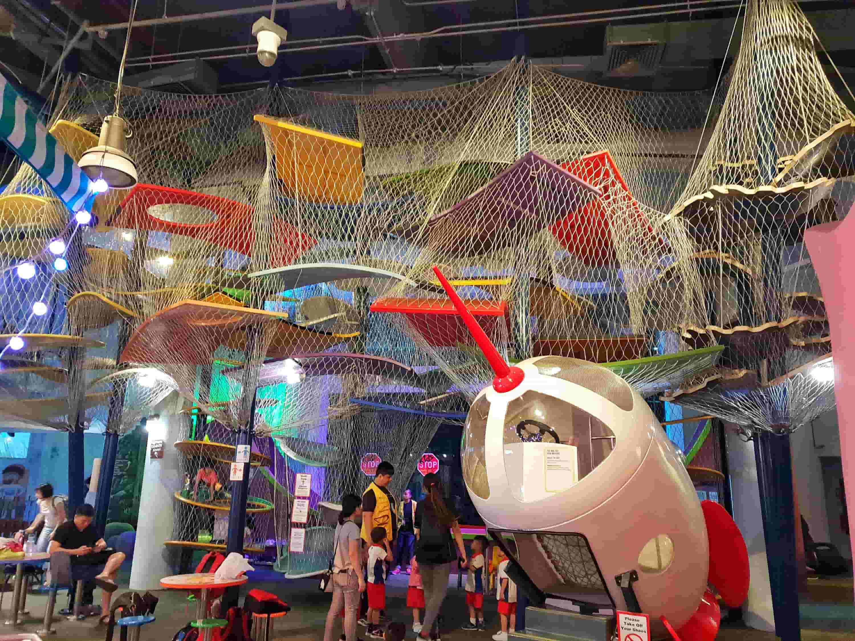 The science obstacle course for the young to explore
